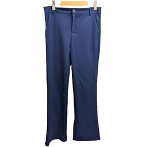 Women's flared navy trousers size M